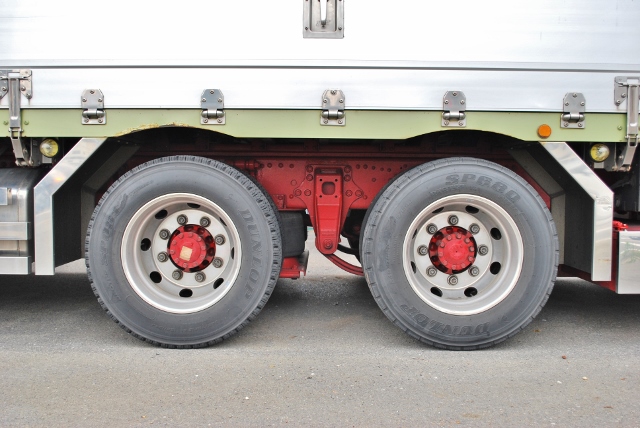 【437】三菱ふそう　スーパーグレート　低床　アルミウイング　ハイルーフ　リアエアサス