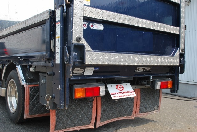 【413】三菱キャンターガッツ　Ｗキャブ　平ボデー　垂直ゲート