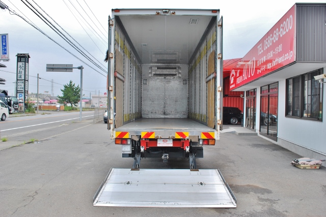 【435】日野レンジャー　冷凍バン　格納ゲート　リヤエアサス