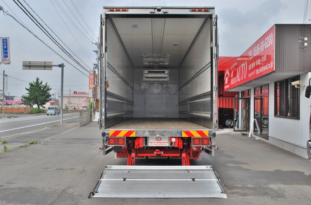 【424】いすゞギガ　低床　冷凍ウイング　リアエアサス