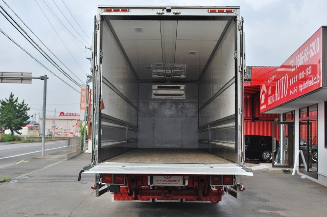 【424】いすゞギガ　低床　冷凍ウイング　リアエアサス