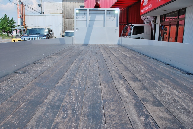 【464】日野　グラプロ　4軸後輪エアサス　4段ユニック　ラジコンフックイン