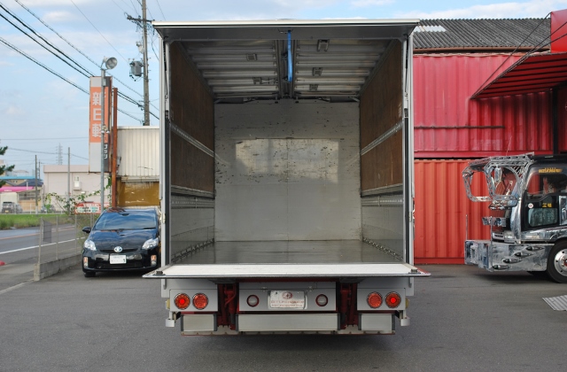 【393】三菱ふそうファイター　ワイド　アルミウイング　跳ね上げＰＧ