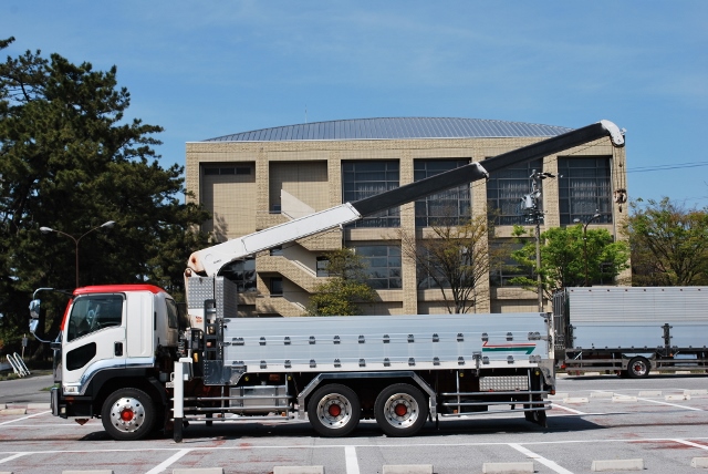 H19　いすゞ　07フォワード　増トン10輪　ユニック