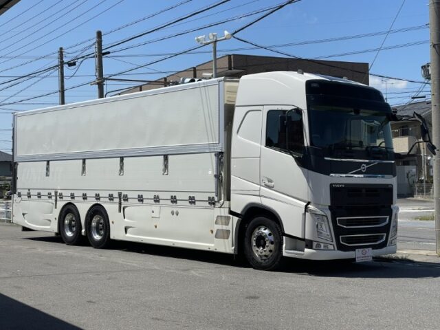 H29　ボルボ　FH　3軸　ウィング　造りボデー　エアロ車