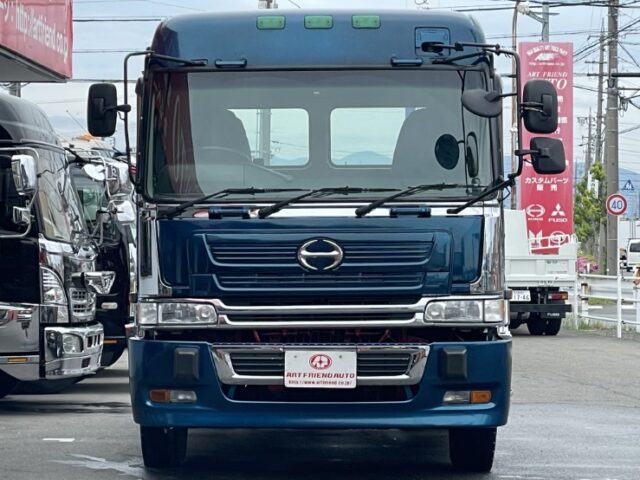 H14　日野　プロフィア　テラヴィ　トラクターヘッド　ハイルーフ　V8エンジン　リアエアサス　F21C