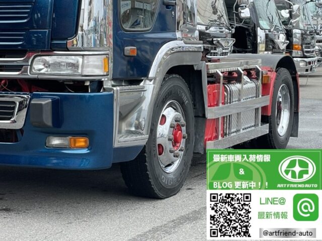 H14　日野　プロフィア　テラヴィ　トラクターヘッド　ハイルーフ　V8エンジン　リアエアサス　F21C