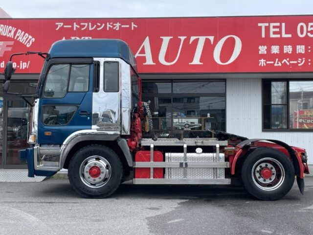 H14　日野　プロフィア　テラヴィ　トラクターヘッド　ハイルーフ　V8エンジン　リアエアサス　F21C