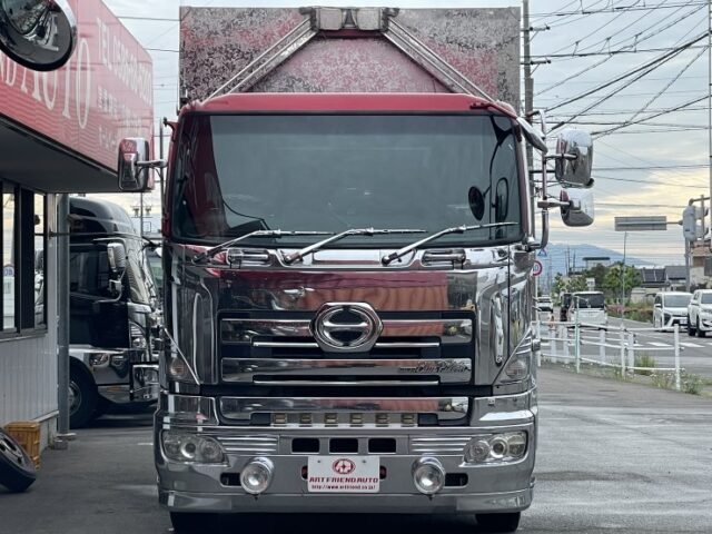 日野　プロフィア　ウィング　リアエアサス　メッキ多数　架装多数　