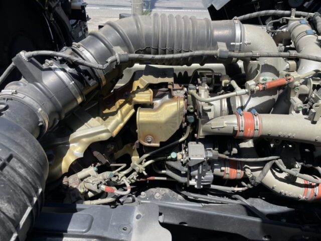 日野プロフィア　アルミウィング　融雪仕様　門工ステンレス