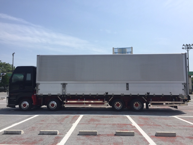 H20 ギガ　４軸アルミウィング　後輪エアサス