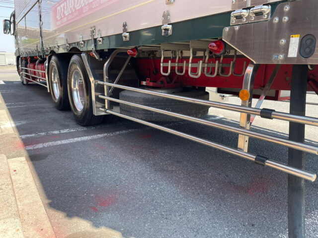 【1454】H26　スーパーグレート　ハイルーフ　冷凍ウィング　総輪エアサス　キーストンジョロダー４列