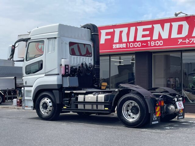 17スーパーグレート　トレーラーヘッド　スライドカプラー　未使用　E尺　460馬力　プレミアムライン