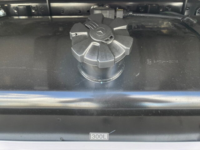 【現行型】スーパーグレートスーパーハイルーフ：ウィング未使用：リア門口ステンレス