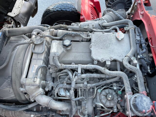 日野　レンジャープロ　ハイルーフ　240馬力　アルミウィング　　寝台メッキ　ステンレス多数　