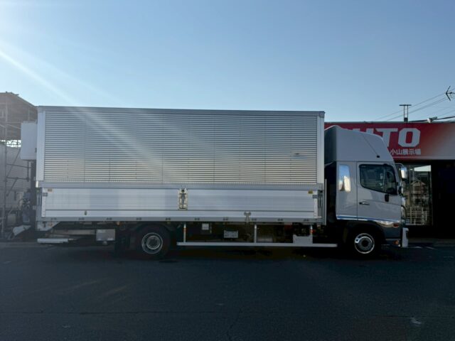 日野：17レンジャー：ハイルーフ：ウィング：6200ワイド：格納ゲート：エアサス