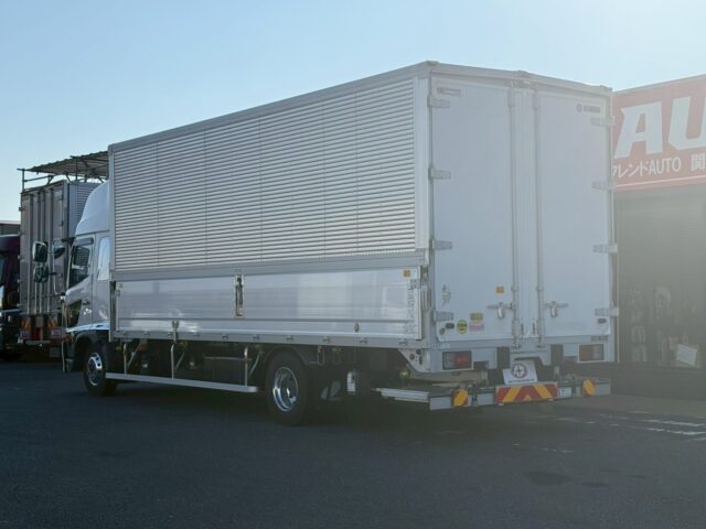 日野：17レンジャー：ハイルーフ：ウィング：6200ワイド：格納ゲート：エアサス