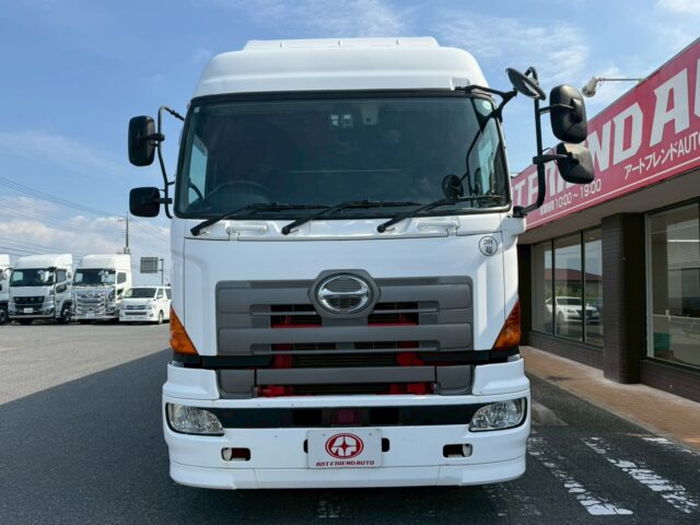 日野：グランドプロフィア：ステンレス架装：ボディ載せ替え