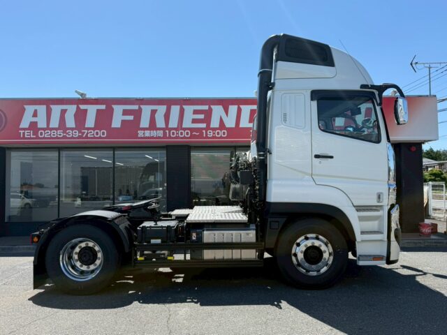 24スーパーグレート：スーパーハイルーフ：トレーラーヘッド：449馬力