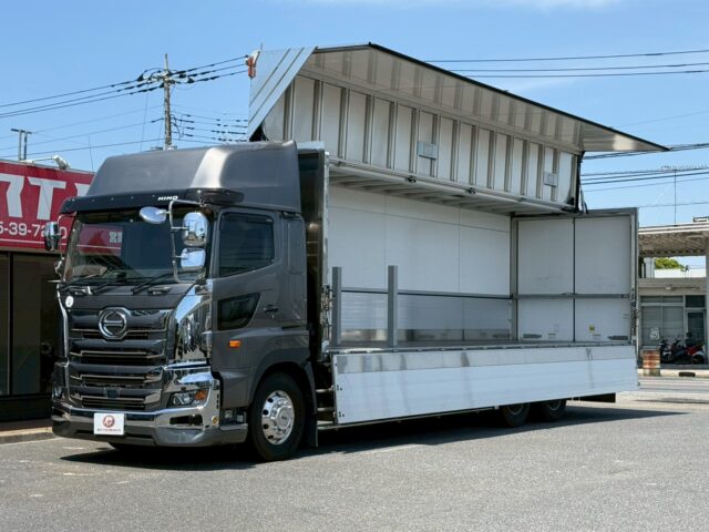R4　17プロフィア　3軸アルミウィング