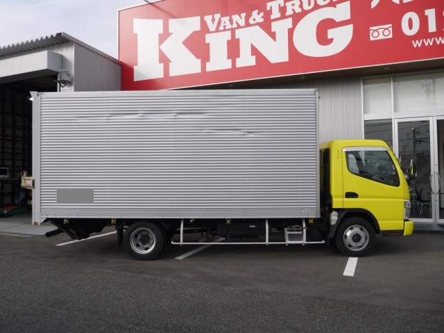 【vk-652】H22　キャンター アルミバン　ワイド超ロング　ゲート