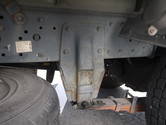 H18　三菱　キャンター　アルミバン　垂直ゲート