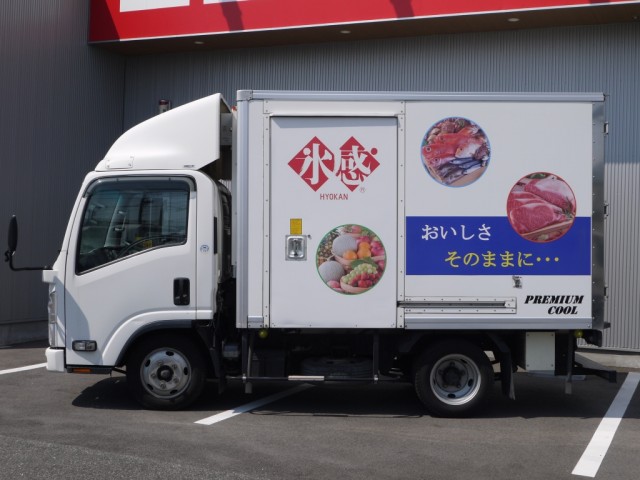 【vk-720】H22　エルフ　氷感仕様　冷蔵冷凍車　－5℃設定　検付
