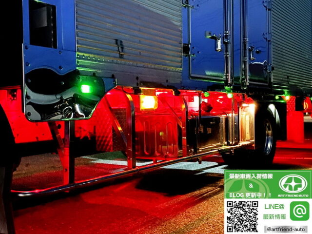 【882】H17　ファイター　デコトラ　アルミバン　エアサス　セミワイド　内高2500