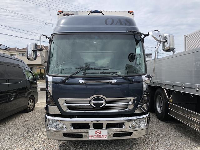 【244】日野レンジャープロ　アルミウイング　セミワイド　リアエアサス　ハイルーフ