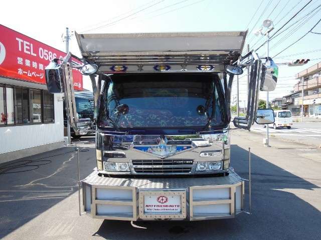三菱　ファイター　冷蔵冷凍車　三菱製冷凍機搭載