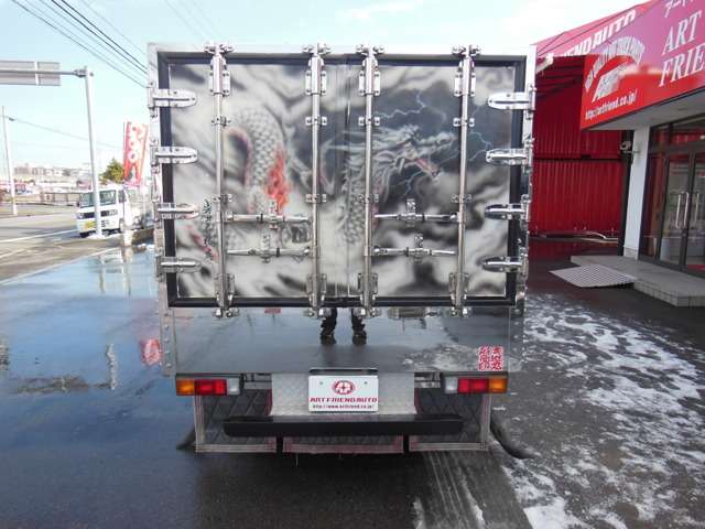 三菱　キャンターガッツ　造り平ボデー　 （ブラック）