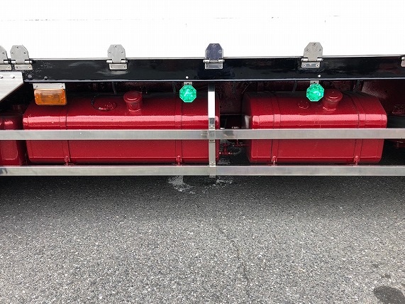 【315】いすゞギガ　低床　アルミブロック　平ボデー　リヤエアサス