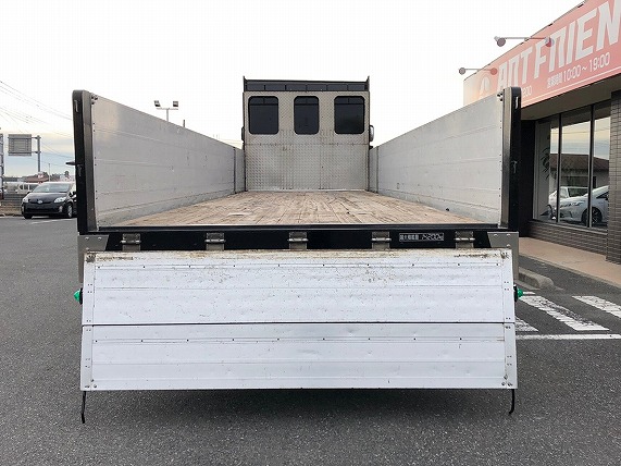 【315】いすゞギガ　低床　アルミブロック　平ボデー　リヤエアサス