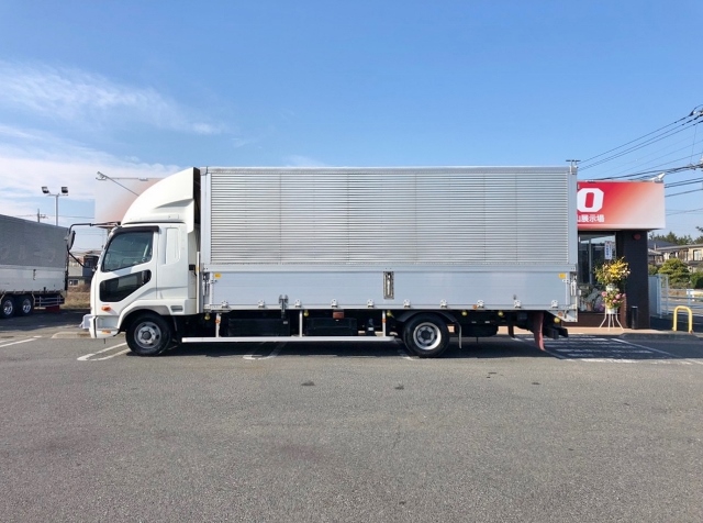 【309】ふそう　ファイター　アルミウイング　リヤエアサス