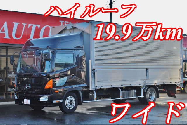 【339】日野レンジャープロ　ワイド　アルミウイング　ハイルーフ