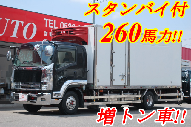 【129】Ｈ19　いすゞ　フォワード　増トン　冷凍バン　リヤエアサス