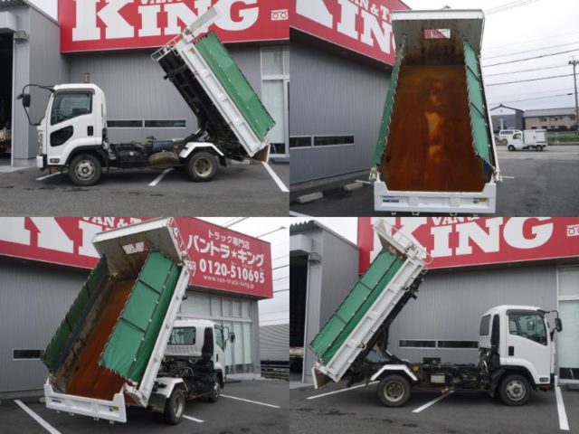 【vk-1021】　H29　フォワード　三転ダンプ　サイド自動アオリ